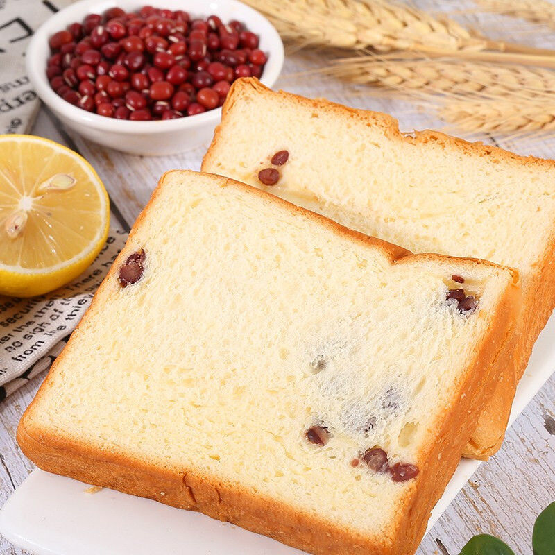 维霆招牌红豆吐司面包儿童营养早餐软手撕小面包零食 招牌红豆面包