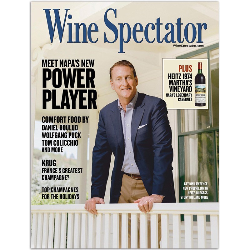 【单期可选】Wine Spectator 葡萄酒观察家杂志2021/22年 英文英语杂志 2021年12月15日刊