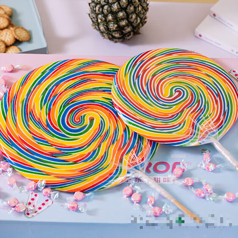 天火乐【精选】儿童节情人节超大糖糖果1000g高颜值大棒棒糖礼物 1000