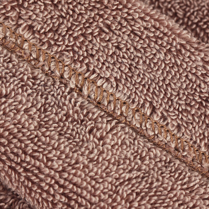 三利长绒棉吊带浴巾 A类柔软吸水可穿式浴裙 590克 纯棉沙滩巾浴袍 棕色 S（衣长72cm，胸围43cm)