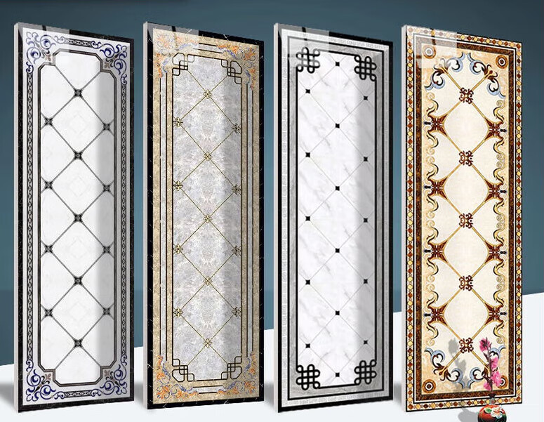 焱思泰客厅拼花地砖 过道拼花瓷砖800宽走廊造型地砖图案进门入户玄关