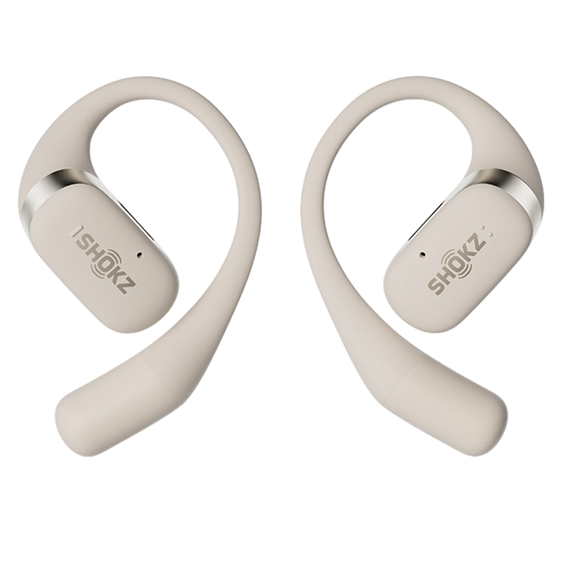 韶音（SHOKZ）【情人节礼物】OpenFit 开放式蓝牙耳机 舒适圈无线耳挂式不入耳 韶音耳机t910 暖日白