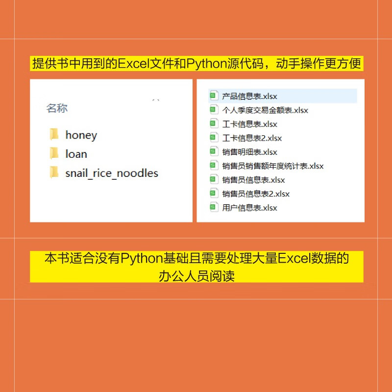 对照Excel,零基础学Python数据分析(异步图书出品)