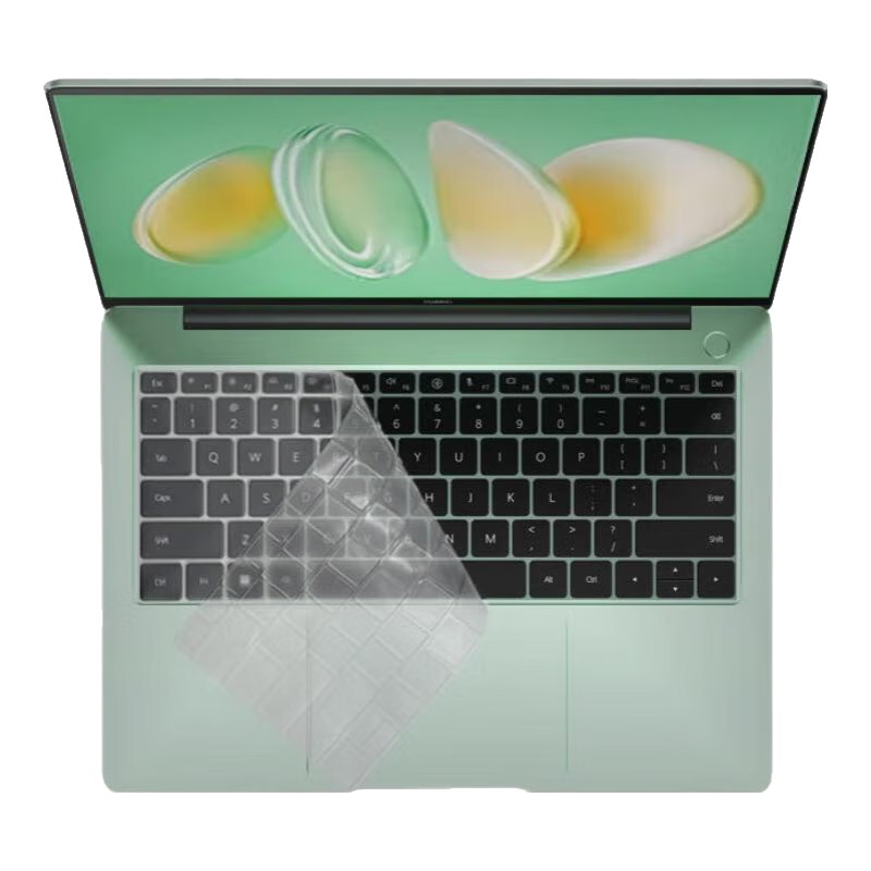 盛銳創(chuàng)華為MateBook 14酷睿Ultra鍵盤膜筆記本電腦屏幕膜全套機(jī)身保護(hù)膜外殼純色貼紙免剪貼膜 鍵盤膜（全透明）