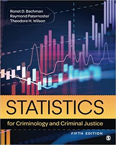 预订statistics for criminology and criminal justice
