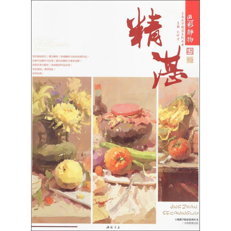 精湛色彩静物 孔祥涛 编 中国书店 97