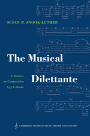 预订 The Musical Dilettante