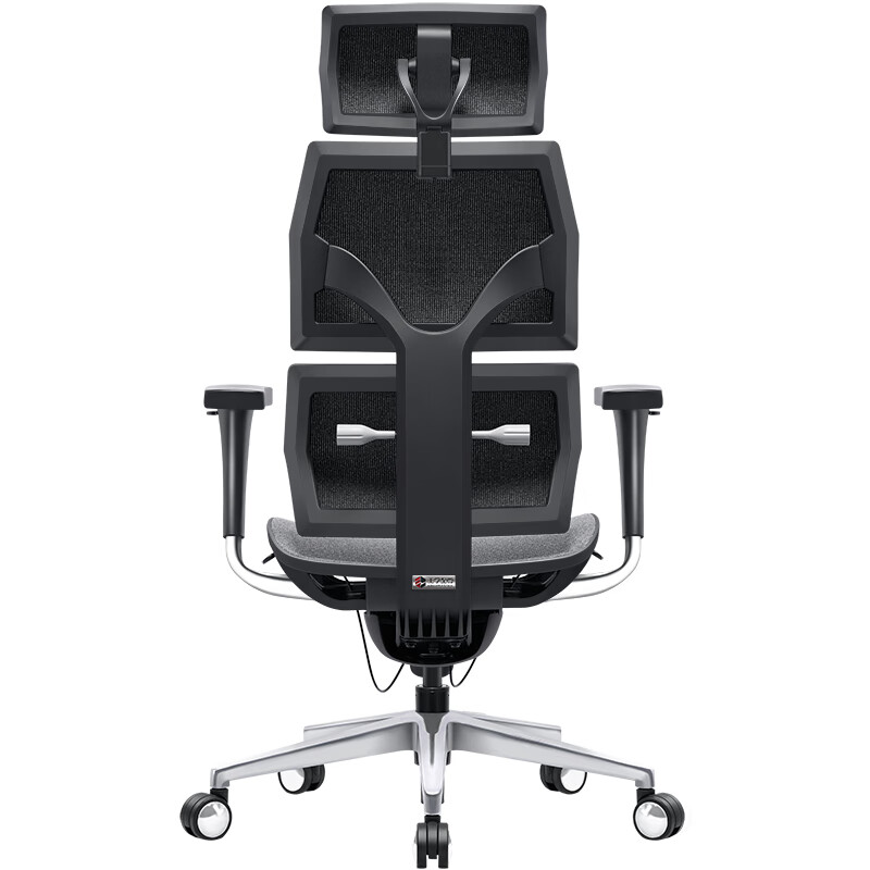 工学至尊i5 骶位支撑女生人体工学椅学生学习椅小个子专用椅子女士电脑椅 黑框科技灰(8D扶手)