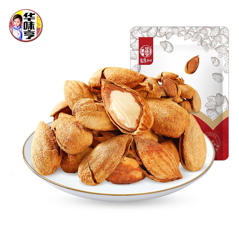 华味亨 250g坚果系列多口味可选 腰果开心果年货 居家办公聚会休闲零食 250g盐焗巴旦木高性价比高么？