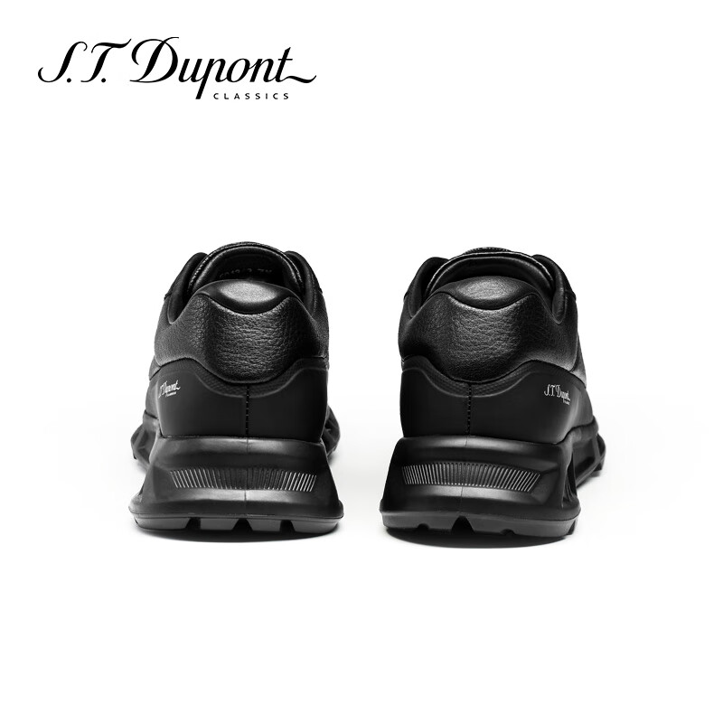 S.T.Dupont男鞋春秋款运动休闲运动商务透气跑步E33111004 黑色 单层 41 欧码