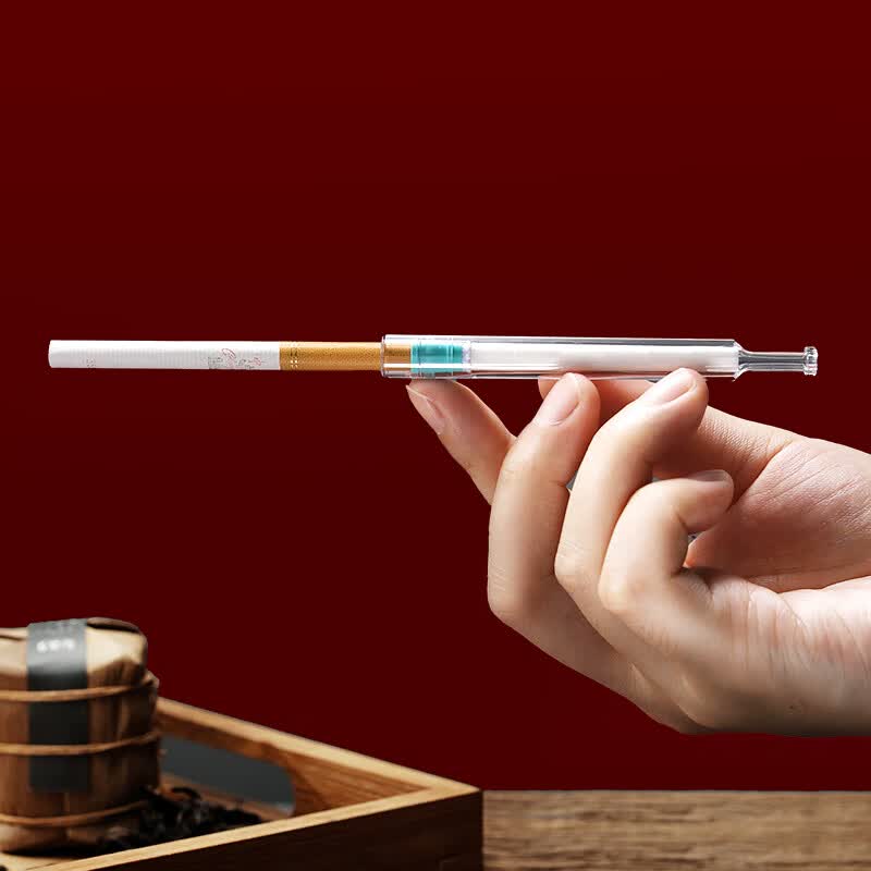 爱斗仕新款一次性烟嘴过滤器加长杆过滤嘴粗中细一体通用三用烟嘴礼盒装 原子级过滤 粗中细3用一盒 30支