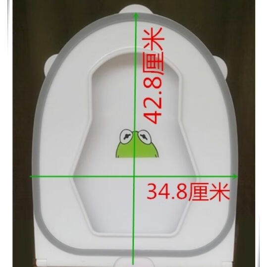 珊野马桶坐便器青蛙盖板免安装子母家用通用加厚垫子提盖器圈老式配件