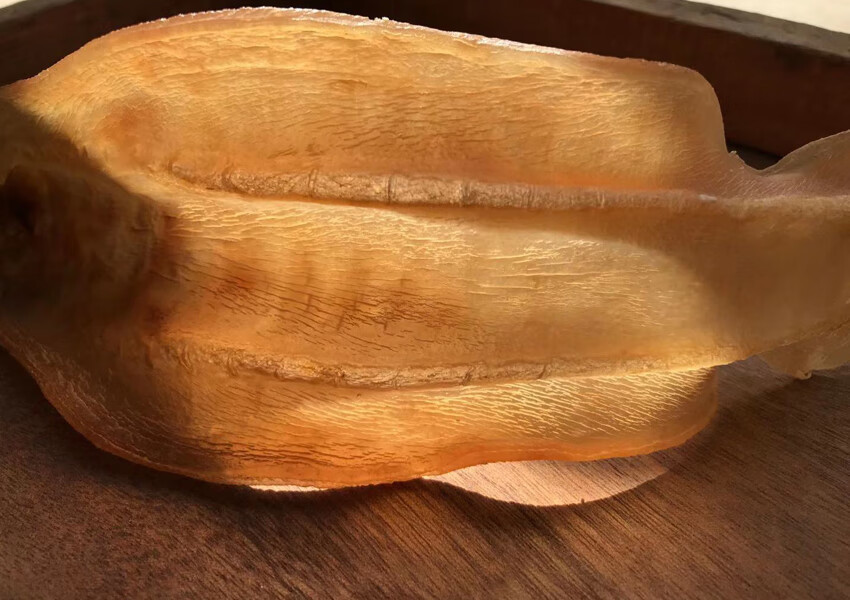 优质土鳘赤嘴公胶深海厚肉干品鮸鱼胶孕妇安心滋养 土鳘条370头左右