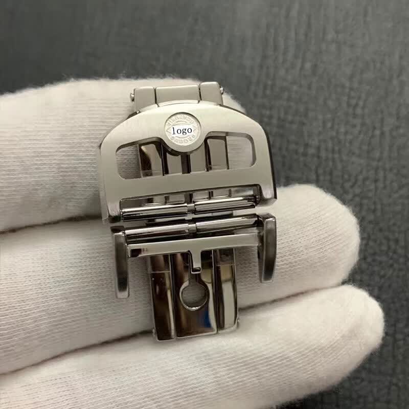 维榕适用万国原装表扣iwc柏涛葡计葡7飞行员折叠扣316l精钢蝴蝶扣