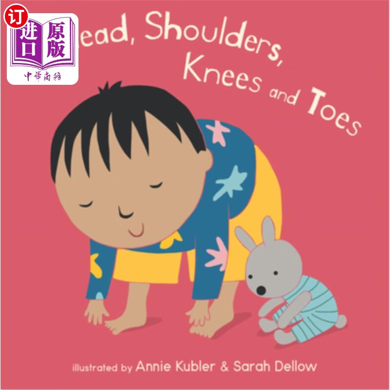 海外直订head, shoulders, knees and toes 头,肩,膝和脚趾