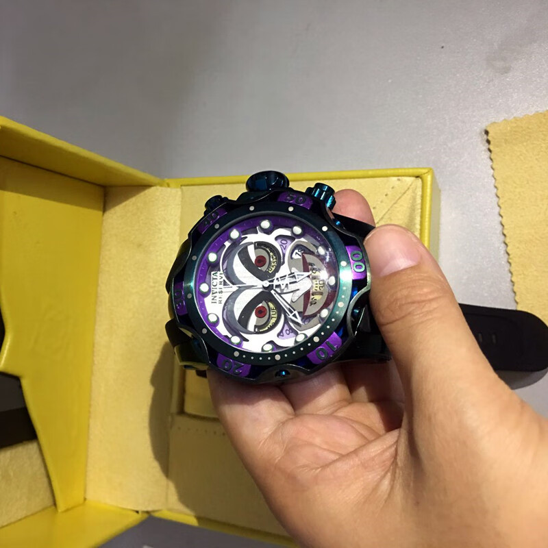 因维克塔小丑联名手美国invicta因维克塔dc comics joker小丑联名手表