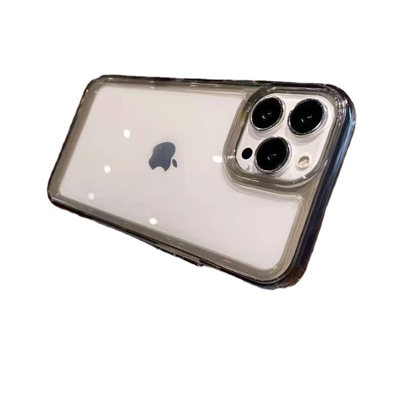蜜途【优选】太空壳适用苹果16亚克力iPhone15手机壳14pro全包xr透明11防 透明 苹果16