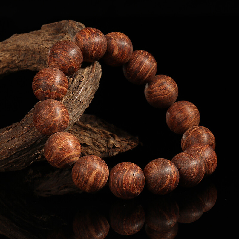 雅帝阁缅甸小叶降真香黄金甲手串 奇楠级千层龙鳞爆甲佛珠男女款药香