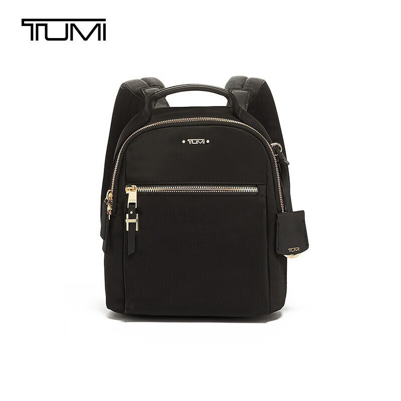 TUMI 途明 Voyageur系列 女士双肩包 0196337D 黑色 中号