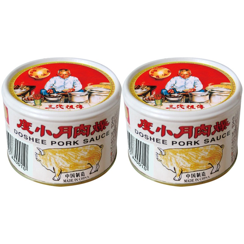 度小月(duhsiaoyueh)肉燥酱170g*2罐拌饭酱拌面酱料下饭菜不辣 两罐装
