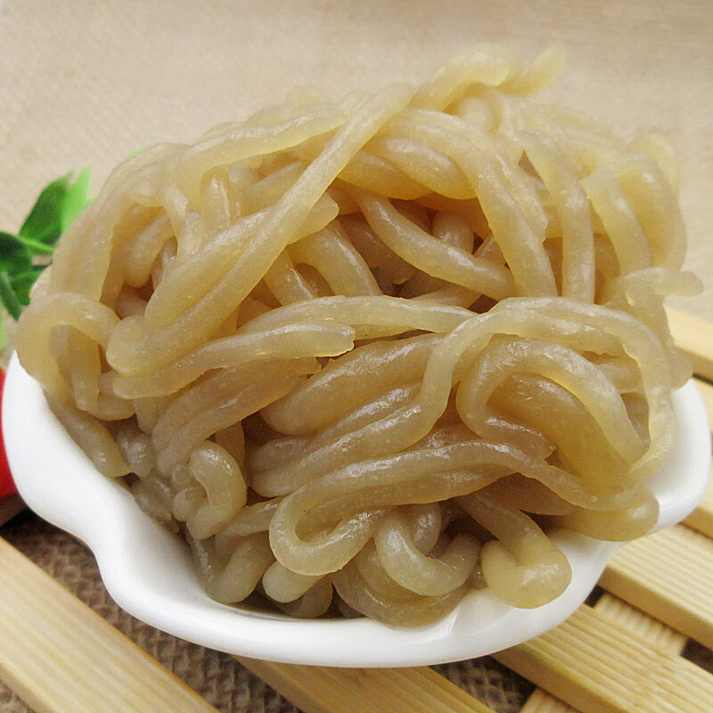 虎钢馋福建莆田特产湿泗粉小吃红薯粉丝地瓜粉丝500g现做现卖5件