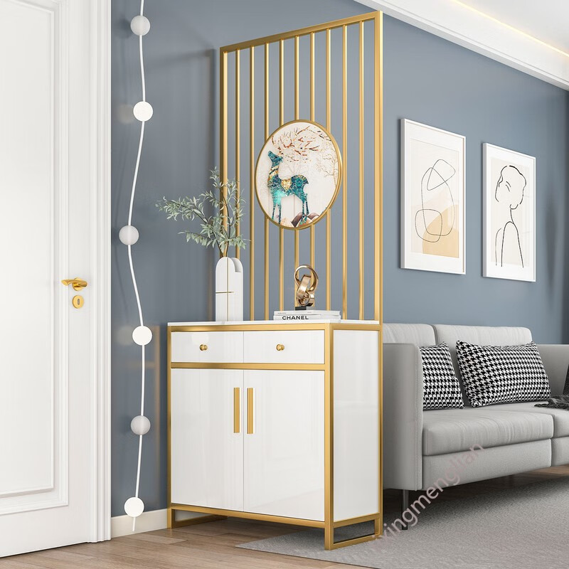 华世蒂入户门鞋柜 转角鞋柜 北欧进入户玄关柜鞋柜一体客厅隔断定制