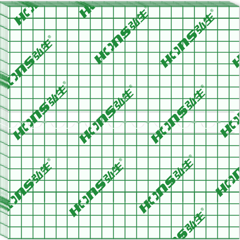 弘生（Hons Medincal） 医用防水洗澡游泳pu膜胶带布穴位固定膏敷料贴纸透皮空白 防水型PU膜片:7*7cm【100片/盒】