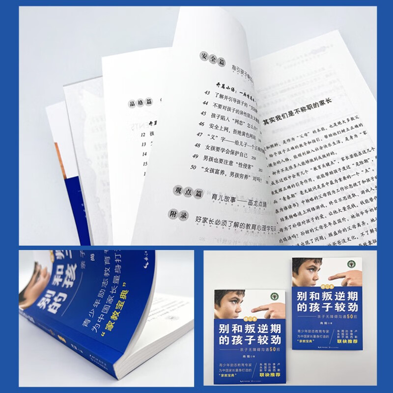 别和叛逆期的孩子较劲：亲子无障碍沟通50招（修订本）详情图