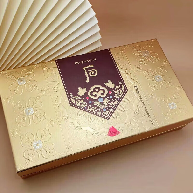 梦媚贵妇韩国梦媚贵妇级胶原蛋白鹿茸护肤品套装水乳化妆品8件套 8件套礼盒装