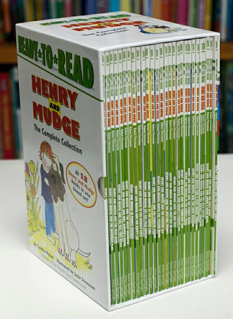 点读版亨利和玛吉henryand mudgecomplete 28册礼盒装 赠音频