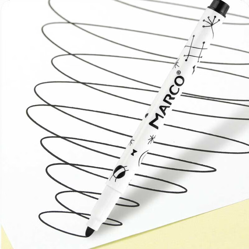 金万年1289 黑色勾线笔 划线笔 儿童绘图勾边描边用笔 水性记号笔 单