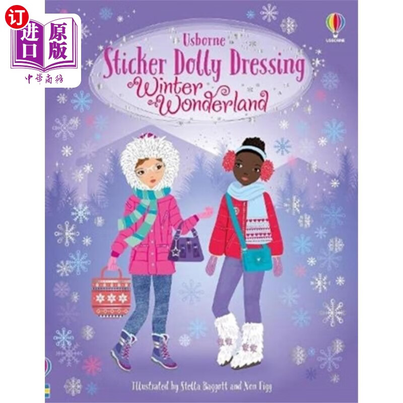 订sticker dolly dressing winter wonderland 贴纸多利穿着冬季仙境