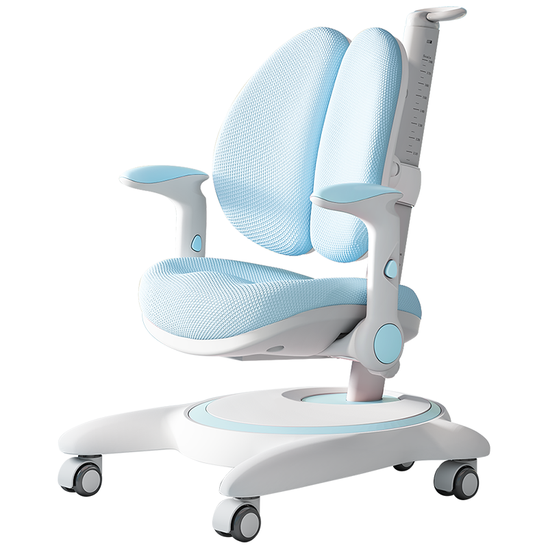 童画林儿童学习椅学生椅子写字椅儿童椅子学习椅儿童座椅学习儿童椅凳可升降桌椅家用 智趣椅C9 plus【脚踏三档升降可拆卸】粉