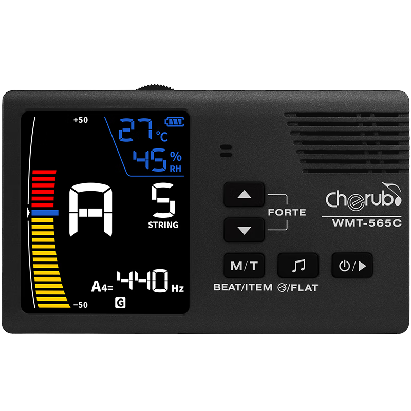CHERUB品牌小天使可充电调音器及节拍器WMT-565C，优质精致的乐器配件！