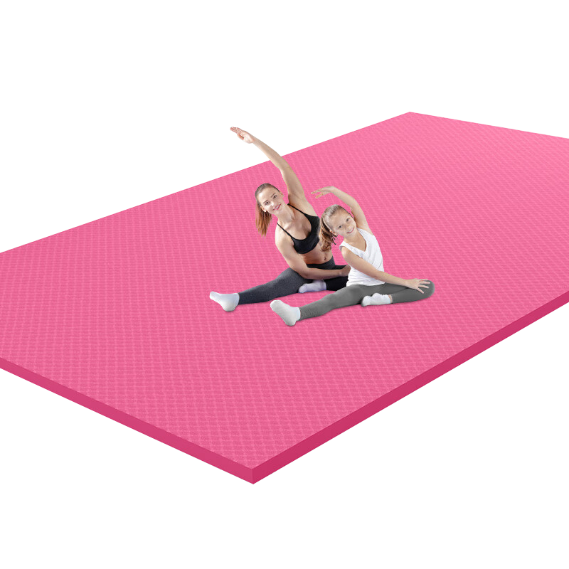 �����Ӻ�������TPE�Ӵ��٤��˫��200*130���������������õص���� �Һ�-200 X130cm 15MM 339Ԫ