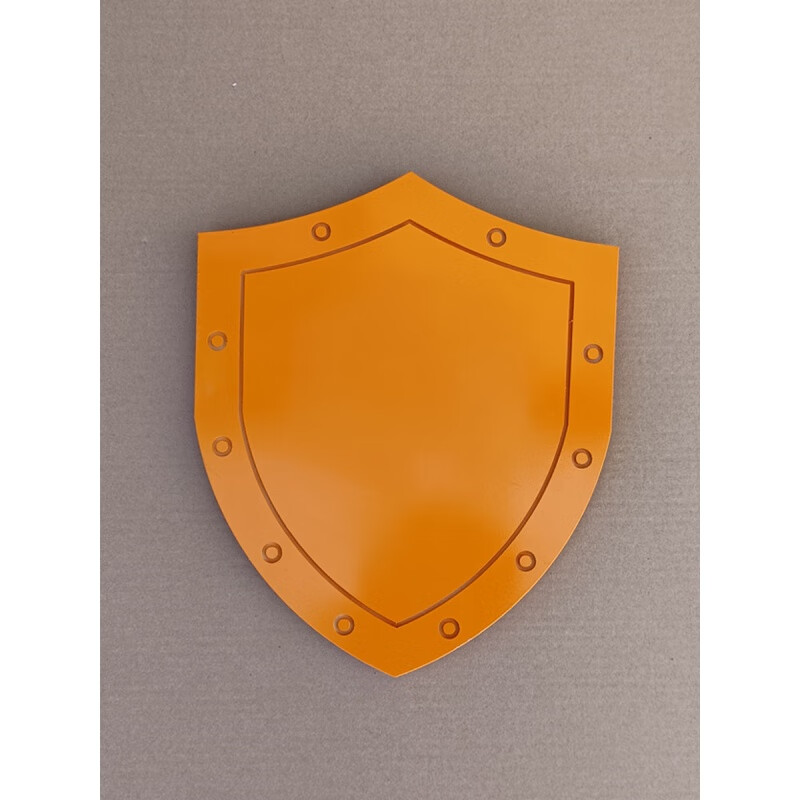 in)古代盾牌儿童舞台表演影视拍摄战场道具玩具木质兵器课本剧矛和盾