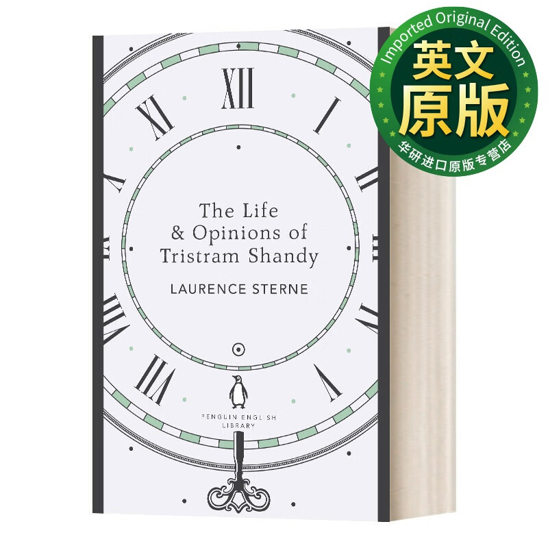 tristram shandy 项狄传 英文版 进口英语原版书籍 英文原版 sterne