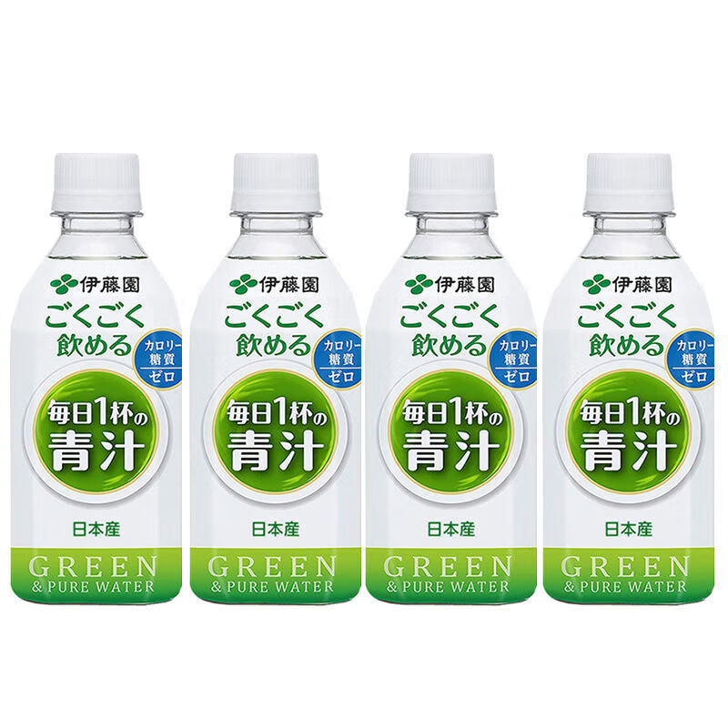 伊藤园（ITOEN）日本进口伊藤园青汁每日一杯大麦若叶饮料350g开 青汁350g*5瓶
