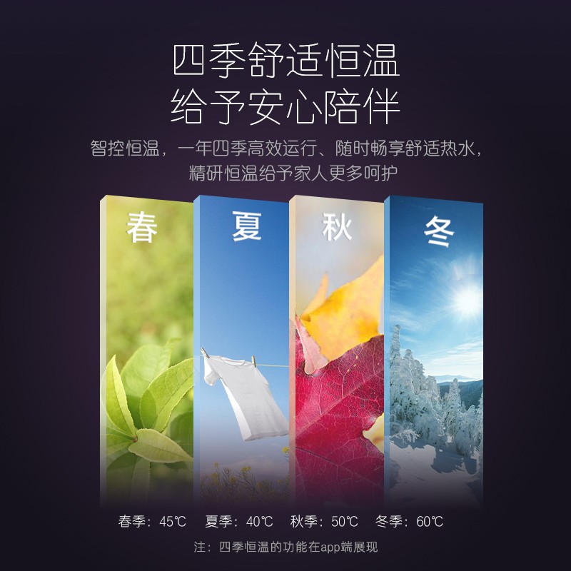 卡萨帝（Casarte）空气能热水器家用200升APF全时增效钛金恒护双源速热WIFI80°C杀菌净洗CS-200J1U1一价全包