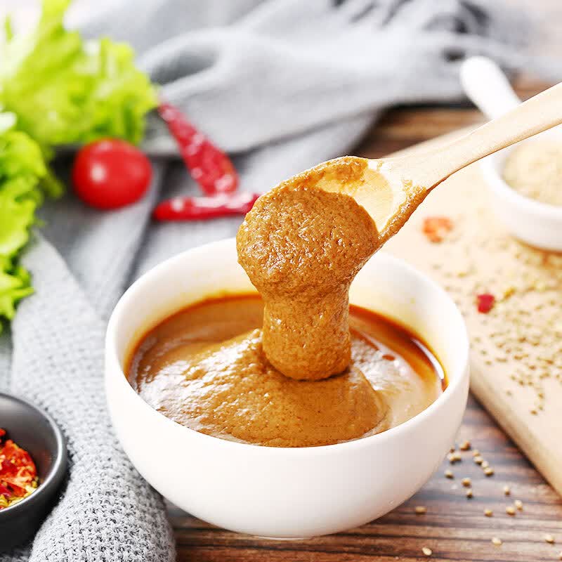 东来顺火锅蘸料 调味家用芝麻酱 中华老字号 火锅食材 传统蘸料(香辣)