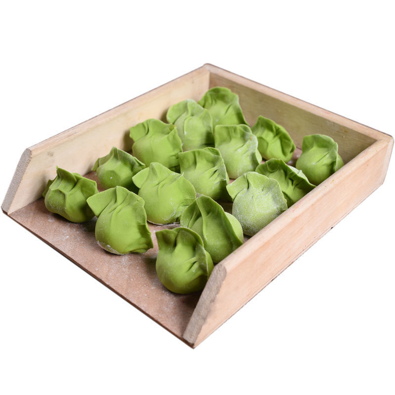 饺子手工速冻茴香馅素水饺蒸饺速食早餐半成 茴香苗鸡蛋饺子3盒*350克