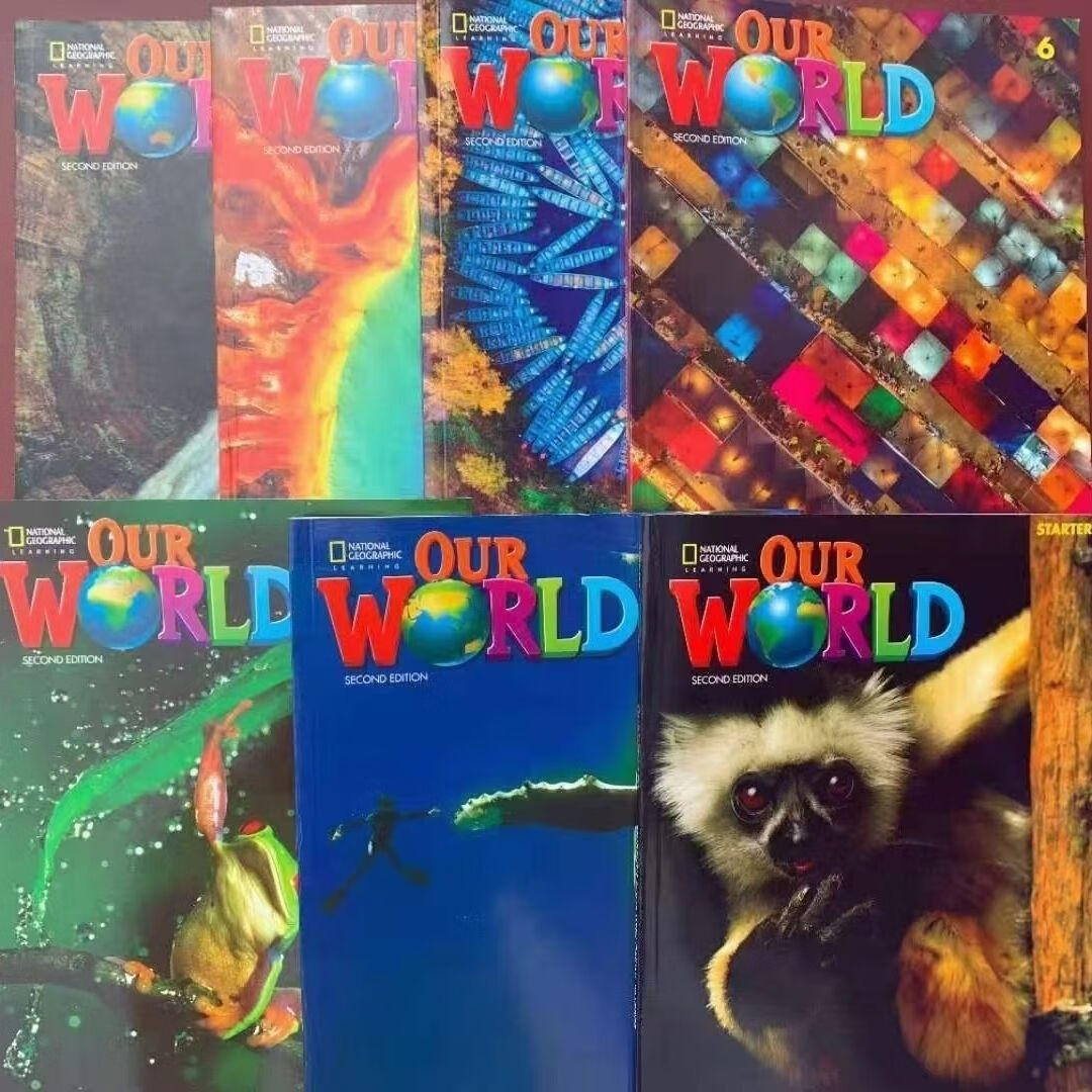 Our world第二版美国新版1/2级