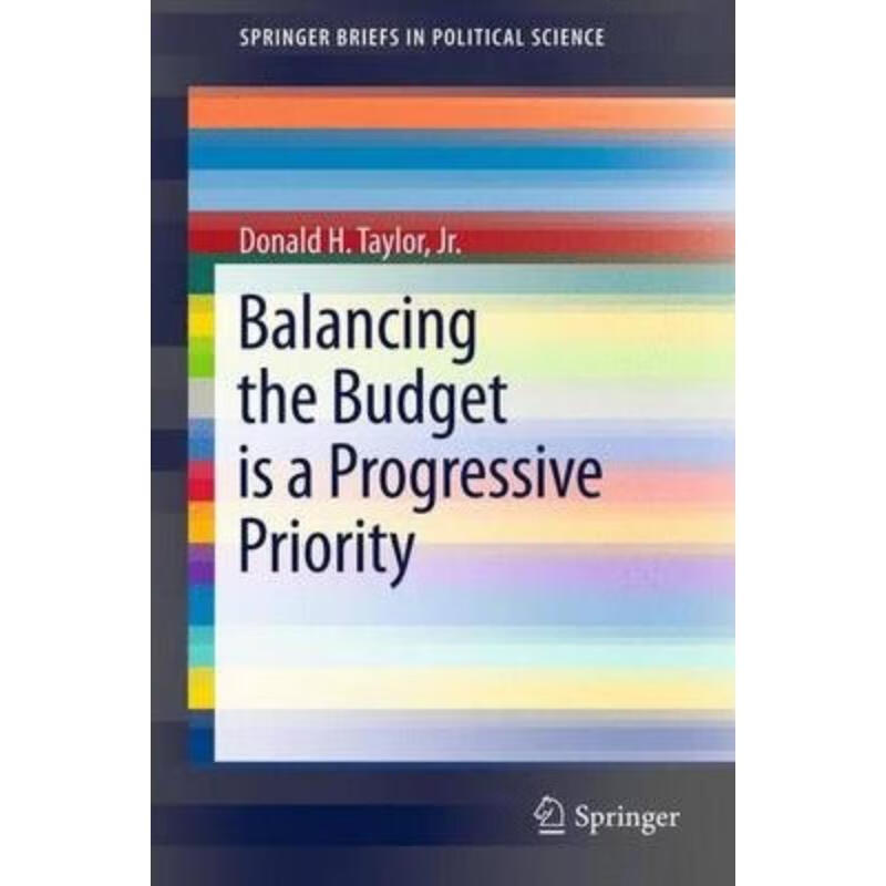 预订balancing the budget is a progressive priority