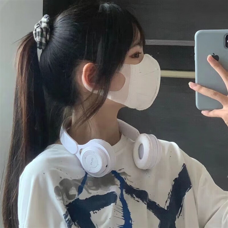 柏林之声音效头戴式无线蓝牙耳机jk少女复古摆拍道具电竞听歌vivo华为