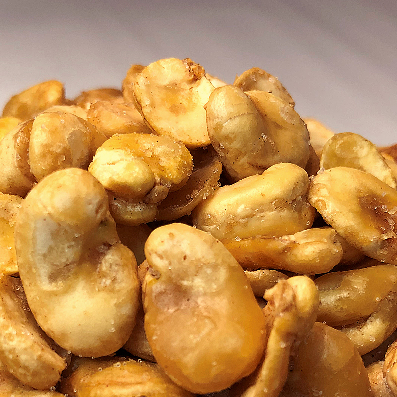 蕴召山西大同特产浑源莲花豆小媳妇凉粉大豆瓣蚕豆油炸去皮香酥 莲花