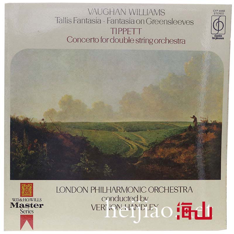 沃恩 威廉姆斯 塔利斯 幻想曲绿袖子幻想曲子 1974 lp黑胶唱片