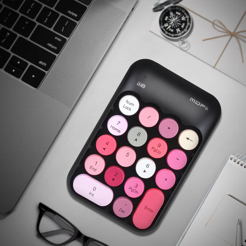 摩天手(mofii) x910无线数字小键盘女生笔记本外接会计财务专用九键