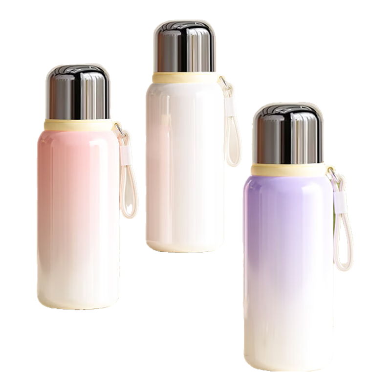 PAKCHOICE保温杯大容量女士高颜值水杯316不锈钢茶水分离杯学生水杯