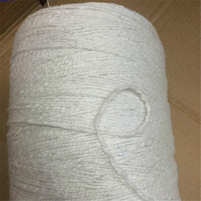 迈恻亦定制 陶瓷纤维线耐高温线硅酸铝纤维线 防火线密封陶瓷纤维绳