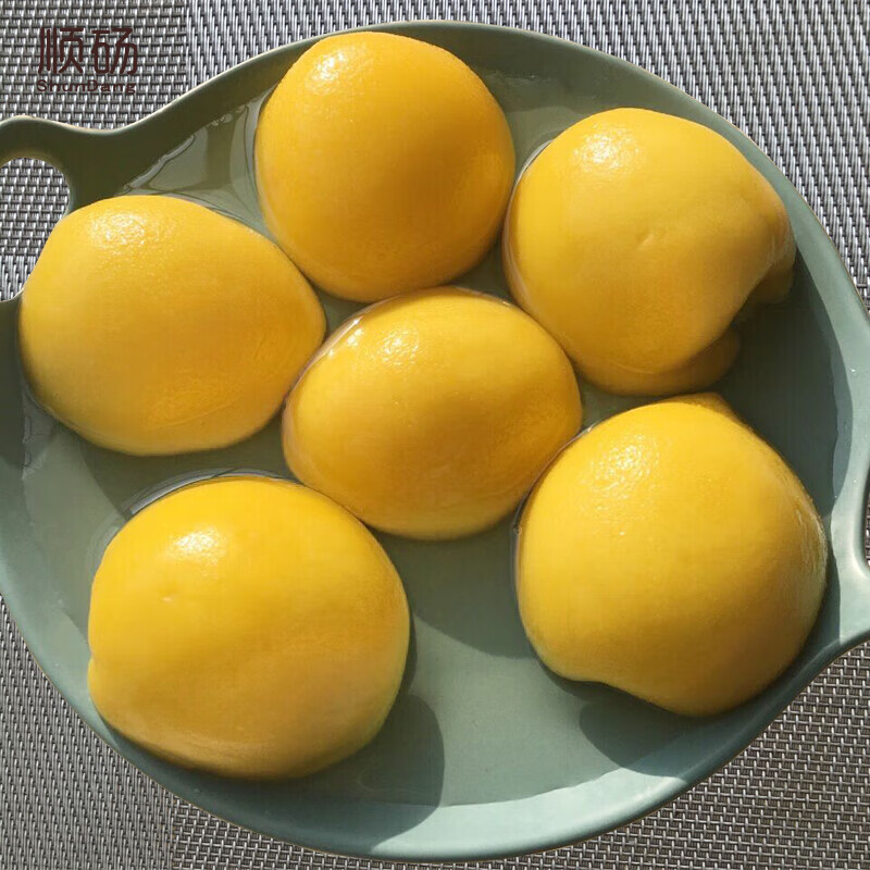顺砀糖水对开黄桃罐头砀山特产 黄桃罐头820*1罐